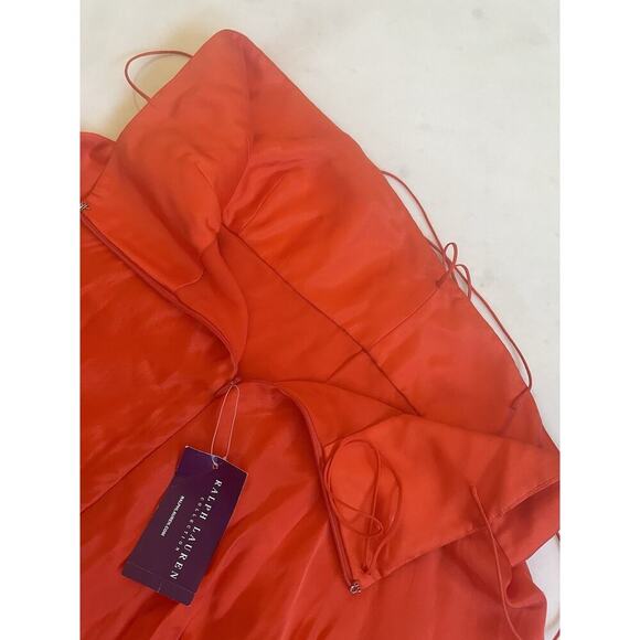 Ralph Lauren Collection Purple Label Flounce Silk Slip Dress 2009 Runway NWT 10 - Picture 8 of 8